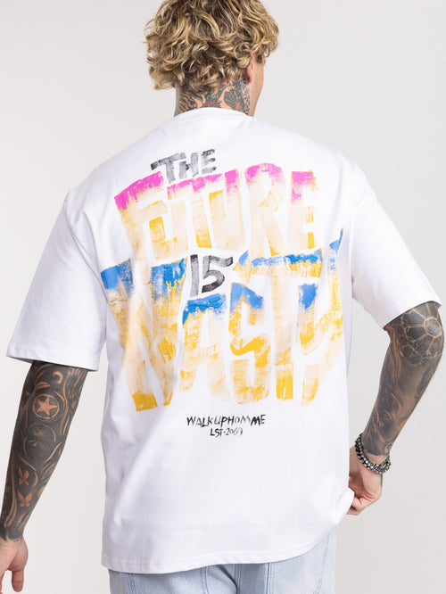 T-SHIRT OVER SIZE White / XXS