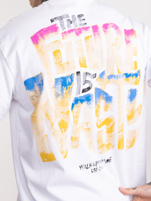 T-SHIRT OVER SIZE White / XXS