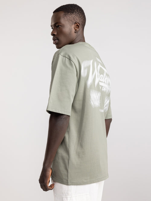 T-SHIRT OVER SIZE Dark Gray / XXS