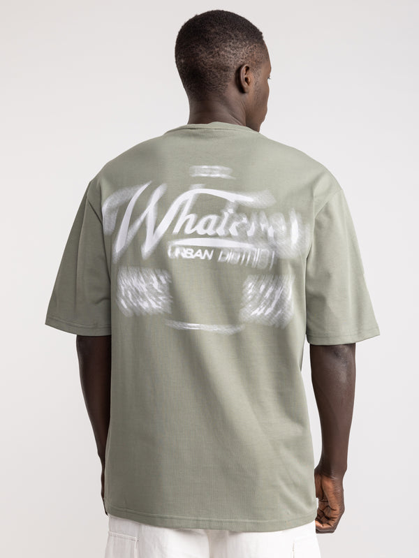 T-SHIRT OVER SIZE Dark Gray / XXS