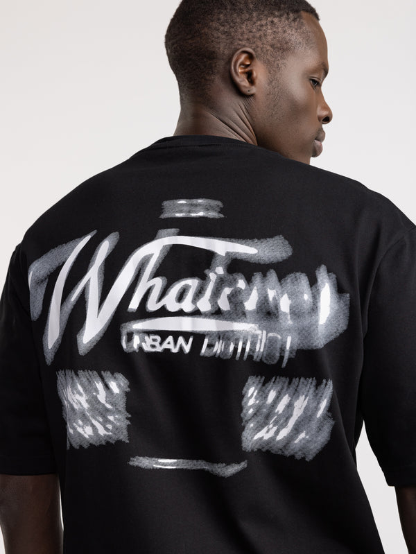 T-SHIRT OVER SIZE Black / XXS
