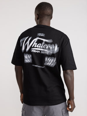 T-SHIRT OVER SIZE Black / XXS