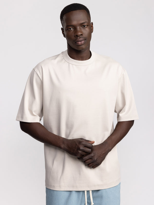FASHION BASIC T-SHIRTS Stone / XXS