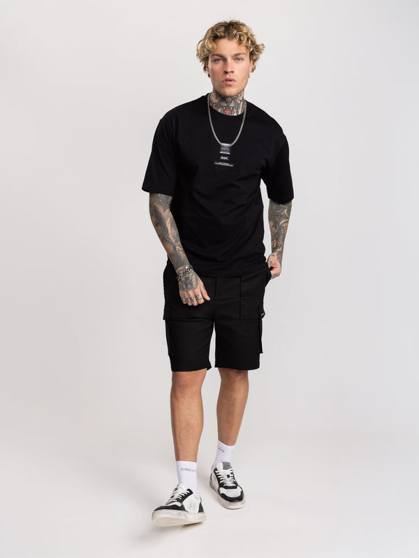 FASHION BASIC T-SHIRTS Black / XXS