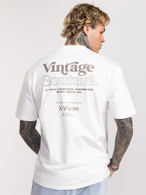 T-SHIRT OVER SIZE Cream / XXS