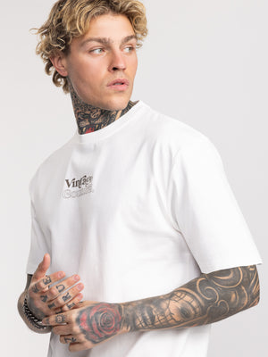 T-SHIRT OVER SIZE Cream / XXS