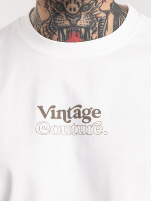 T-SHIRT OVER SIZE Cream / XXS