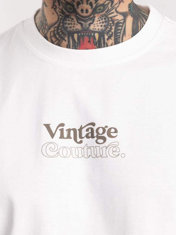 T-SHIRT OVER SIZE Cream / XXS