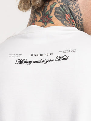 T-SHIRT OVER SIZE White / XXS