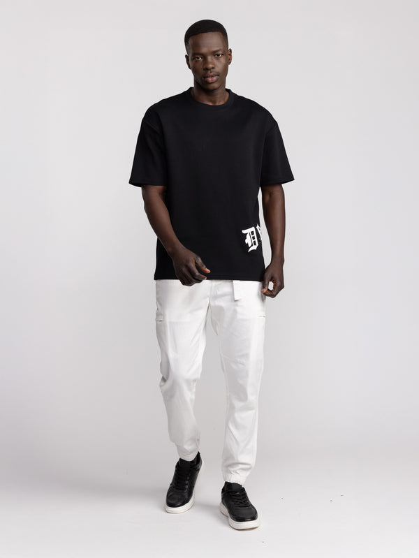 T-SHIRT OVER SIZE Black / XXS