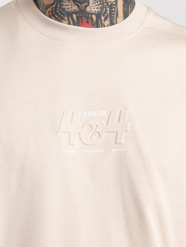 T-SHIRT OVER SIZE Stone / XXS