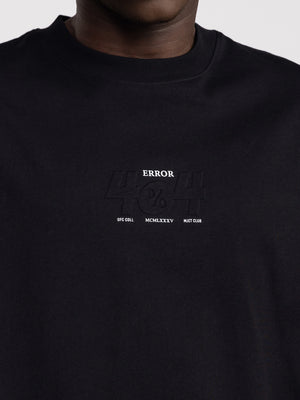 T-SHIRT OVER SIZE Black / XXS