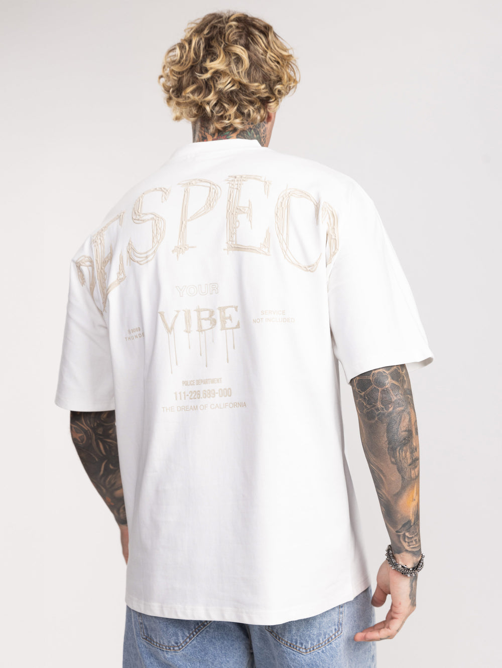 T-SHIRT OVER SIZE White / XXS