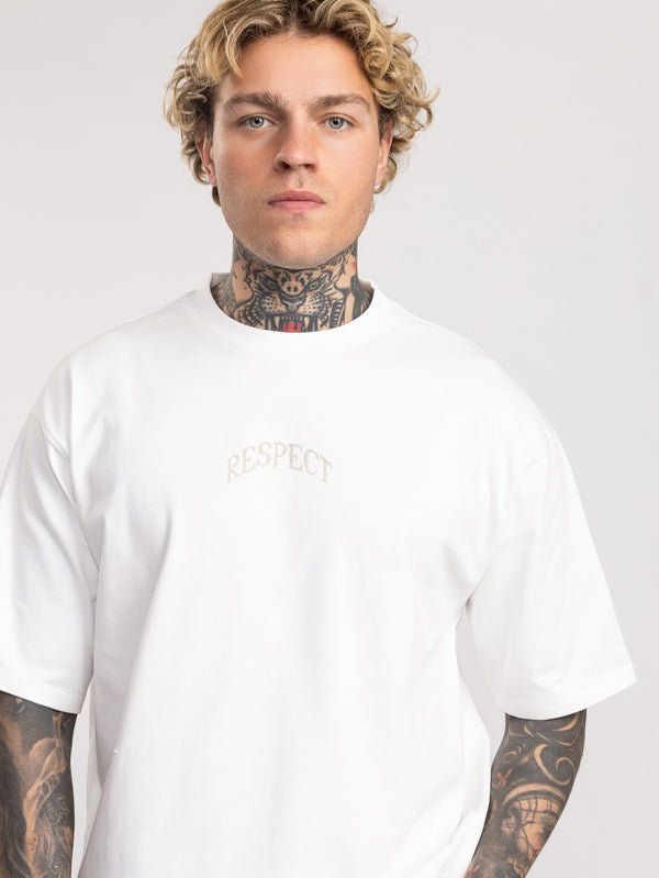 T-SHIRT OVER SIZE White / XXS