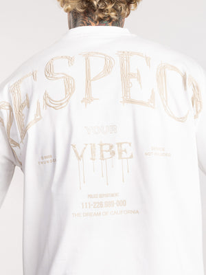 T-SHIRT OVER SIZE White / XXS