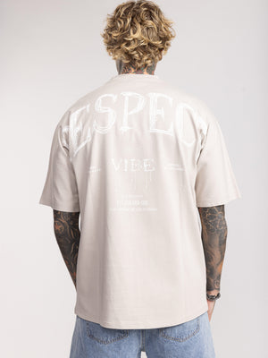 T-SHIRT OVER SIZE Light Gray / XXS