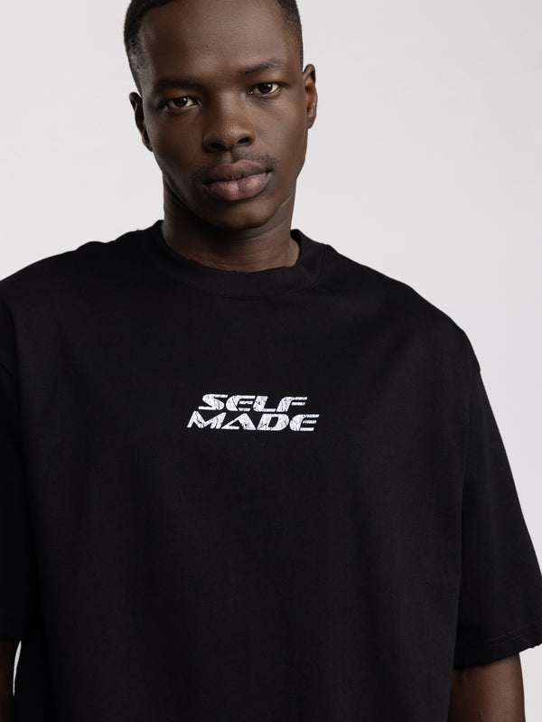 T-SHIRT OVER SIZE Black / XXS
