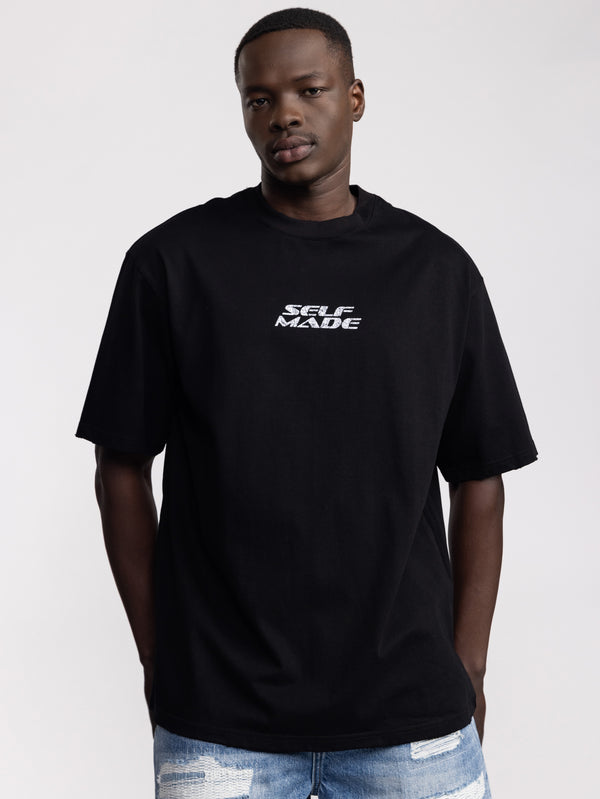 T-SHIRT OVER SIZE Black / XXS