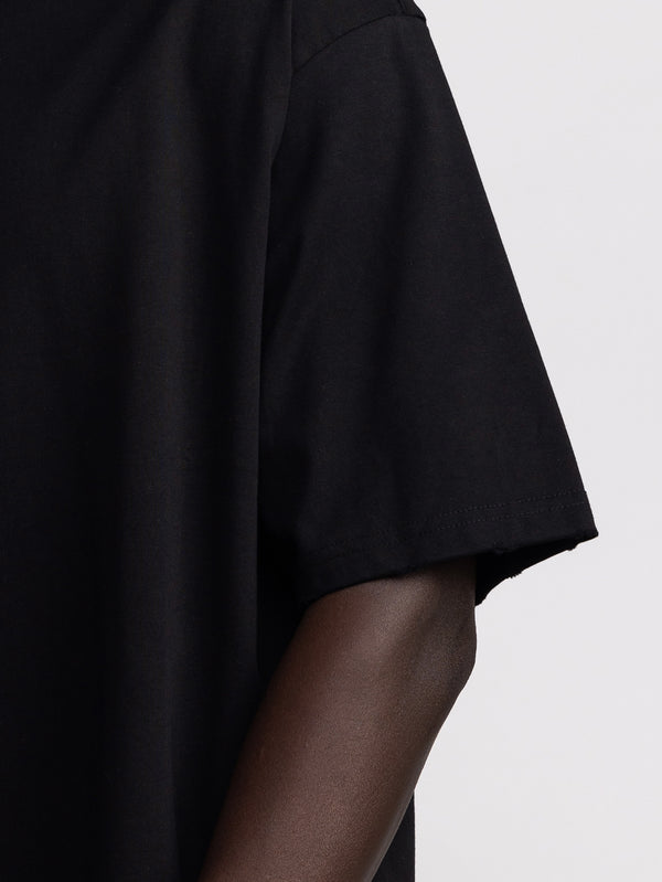 T-SHIRT OVER SIZE Black / XXS