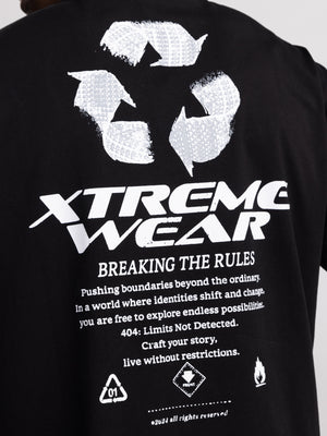 T-SHIRT OVER SIZE Black / XXS