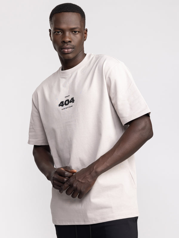 T-SHIRT OVER SIZE Light Gray / XXS