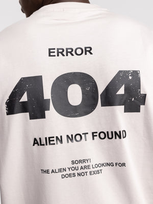 T-SHIRT OVER SIZE Light Gray / XXS