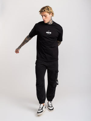 T-SHIRT OVER SIZE Black / XXS