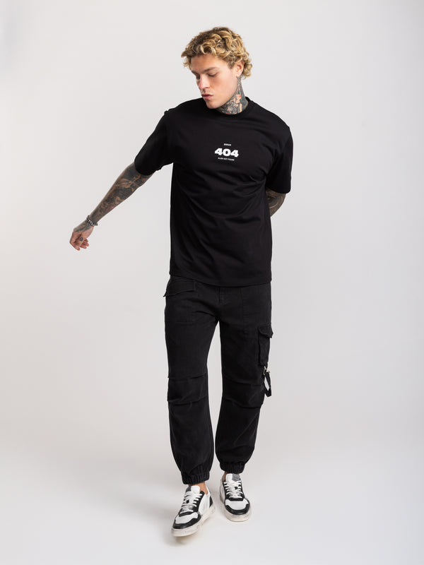 T-SHIRT OVER SIZE Black / XXS