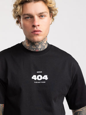 T-SHIRT OVER SIZE Black / XXS