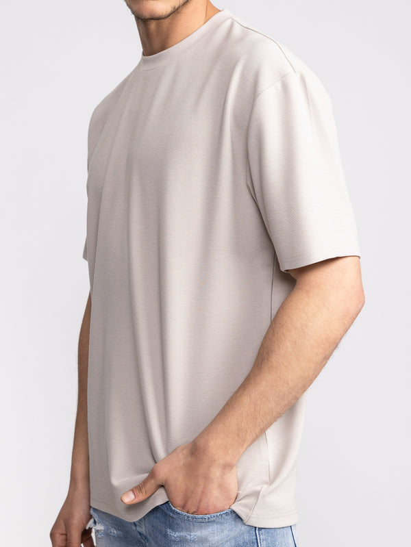 FASHION BASIC T-SHIRTS Light Gray / XXS