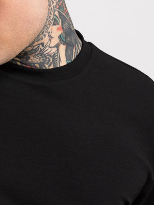 FASHION BASIC T-SHIRTS Black / XXS