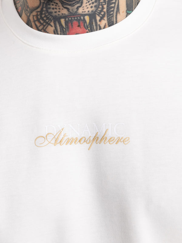 T-SHIRT OVER SIZE Cream / XXS