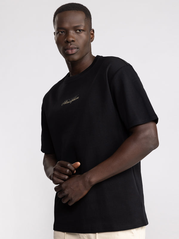 T-SHIRT OVER SIZE Black / XXS