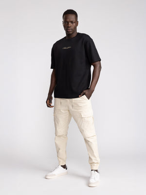 T-SHIRT OVER SIZE Black / XXS