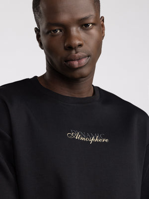 T-SHIRT OVER SIZE Black / XXS
