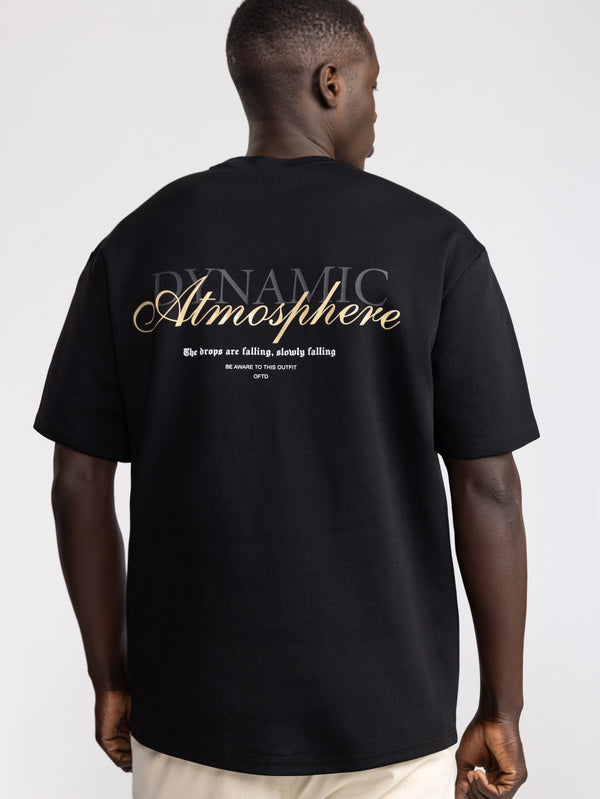 T-SHIRT OVER SIZE Black / XXS