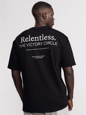 T-SHIRT OVER SIZE Black / XXS