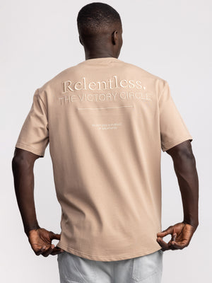 T-SHIRT OVER SIZE Mocha / XXS