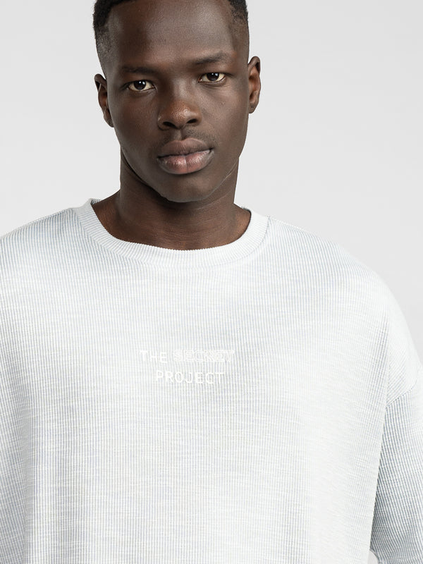 T-SHIRT OVER SIZE Light Blue / XXS