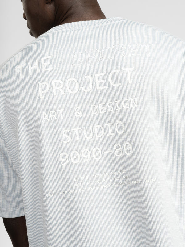 T-SHIRT OVER SIZE Light Blue / XXS