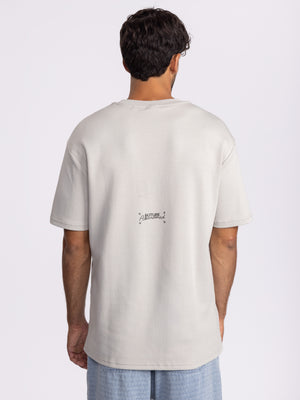 FASHION BASIC T-SHIRTS Light Gray / XXS