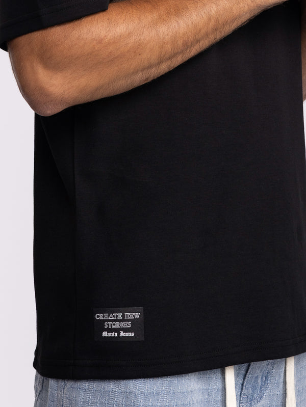 FASHION BASIC T-SHIRTS Black / XXS