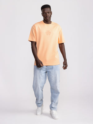 FASHION BASIC T-SHIRTS Peach / XXS