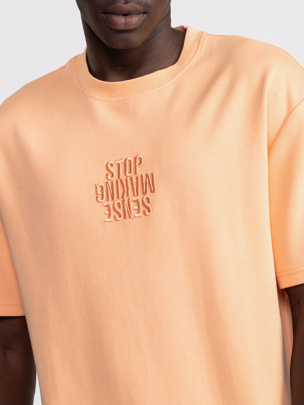 FASHION BASIC T-SHIRTS Peach / XXS
