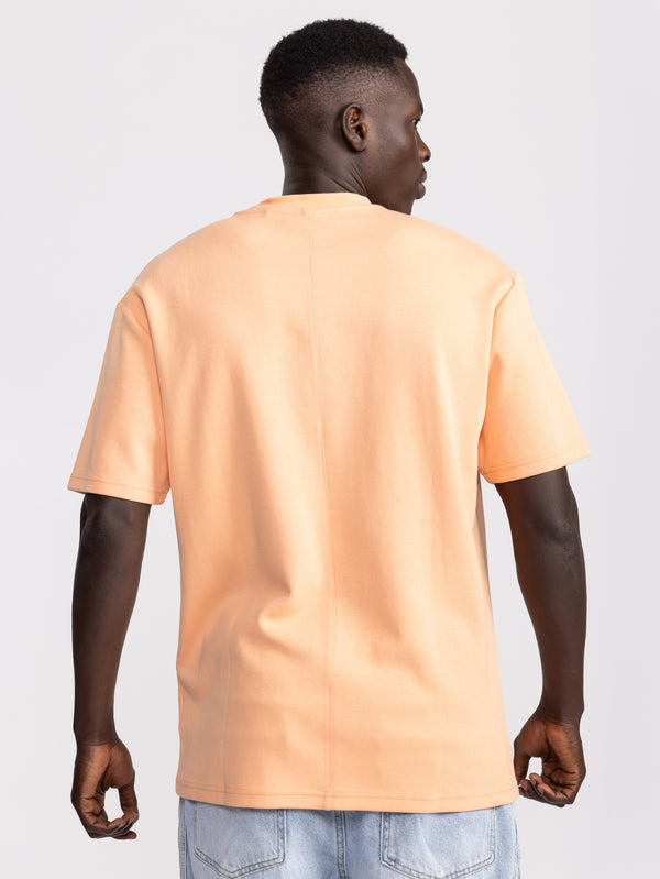 FASHION BASIC T-SHIRTS Peach / XXS