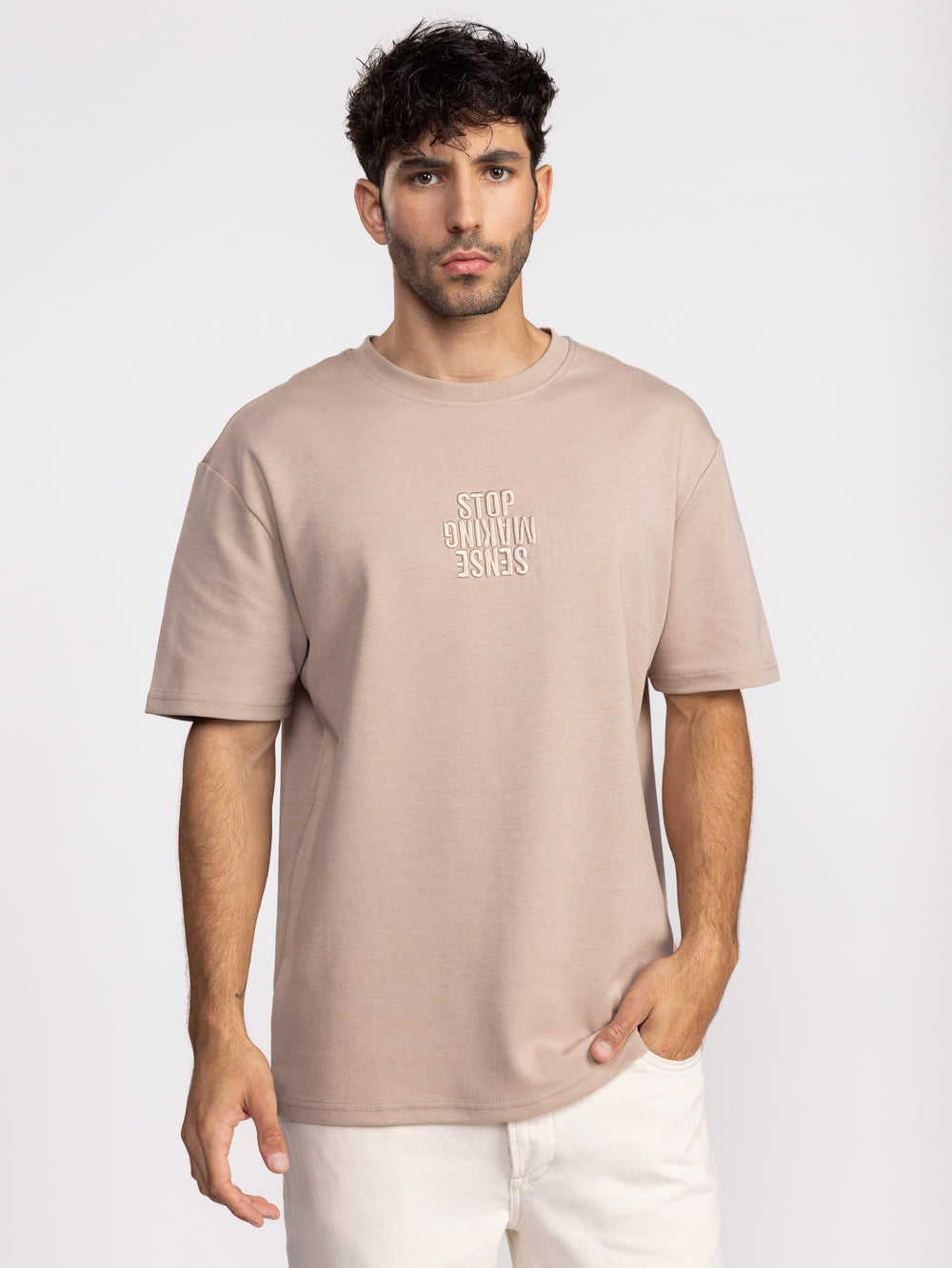 FASHION BASIC T-SHIRTS Peach / XXS
