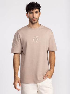 FASHION BASIC T-SHIRTS Mocha / XXS
