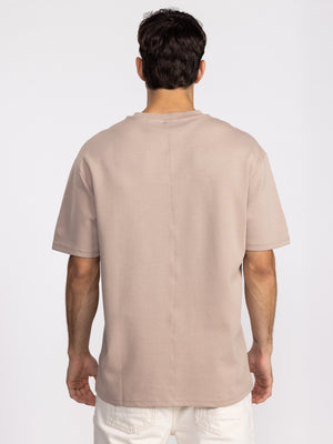 FASHION BASIC T-SHIRTS Mocha / XXS