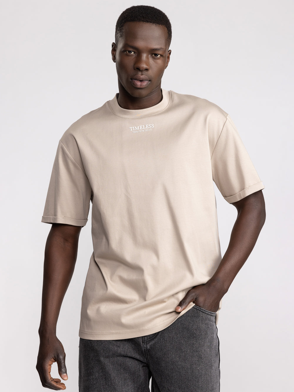 FASHION BASIC T-SHIRTS Cream / XXS