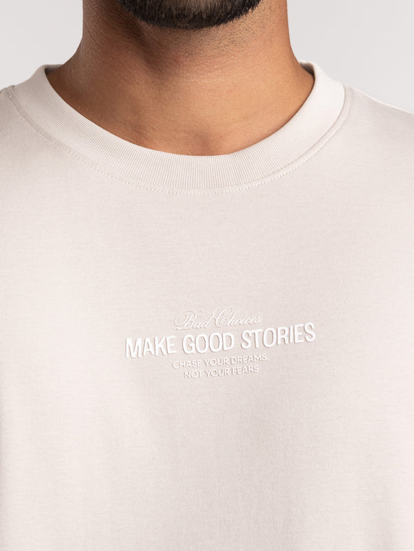 FASHION BASIC T-SHIRTS Stone / XXS